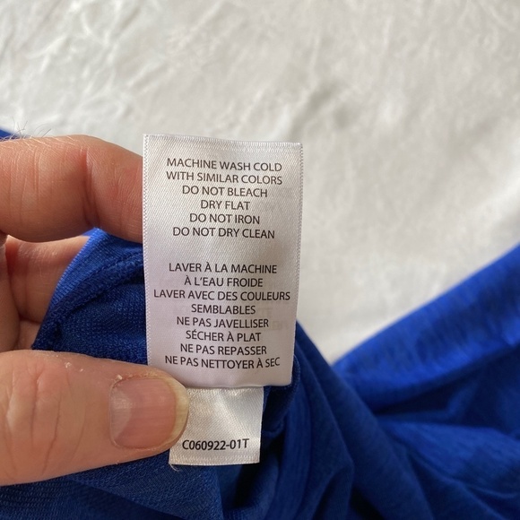 Tuff Athletics Women's Blue Long Sleeve Activewear T-shirt Size Small - Picture 6 of 10